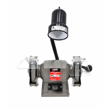 SZLIFIERKA STOŁOWA 150mm / 300W Z LAMPKĄ