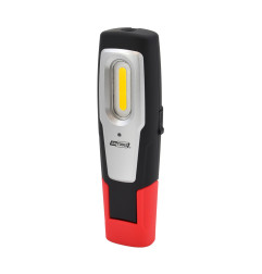 RECHARGEABLE LED INSPECTION LAMP w/ CHARGING STATION PRO TECH 600LM BLACK LINE