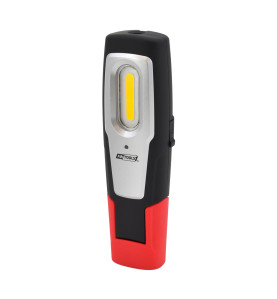 RECHARGEABLE LED INSPECTION LAMP w/ CHARGING STATION PRO TECH 600LM BLACK LINE