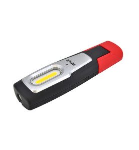 RECHARGEABLE LED INSPECTION LAMP w/ CHARGING STATION PRO TECH 600LM BLACK LINE