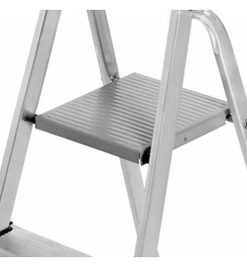 DRABINA ALUMINIOWA 125kg 3 STOPNIE WOLNOSTOJĄCA