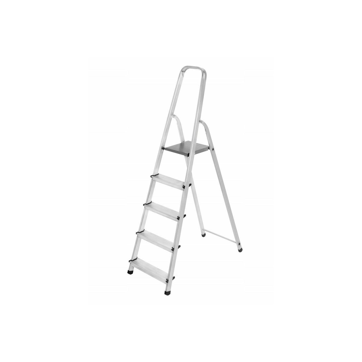 ALUMINIUM PLATFORM STEP LADDER 1x5 125kg ALUMINIUM PLATFORM STEP LADDER 1x5 125kg