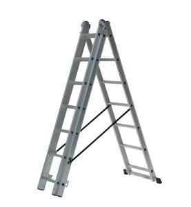 ALUMINIUM TRIPLE EXTENSION MULTI-PURPOSE LADDER 3x11 150kg