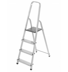ALUMINIUM PLATFORM STEP LADDER 1x4 125kg