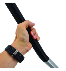 STEEL COAL SHOVEL WITH D-GRIP 23x27cm