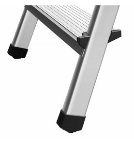 ALUMINIUM DOUBLE-SIDED STEP STOOL LADDER 2x4 125kg