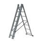 DRABINA ALUMINIOWA 3x7 STOPNI 150KG ADAPATACJA NA SCHODY