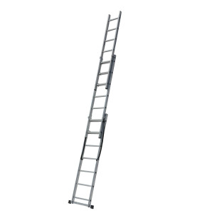 ALUMINIUM TRIPLE EXTENSION MULTI-PURPOSE LADDER 3x7 150kg