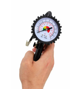 AIR TYRE INFLATING GUN w/ PRESSURE GAUGE TG-8