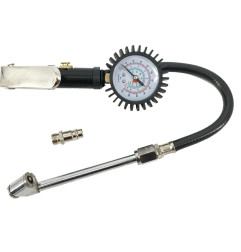 AIR TYRE INFLATING GUN w/ PRESSURE GAUGE TY-20