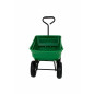 GARDEN TIPPING TROLLEY CART 75L 200kg