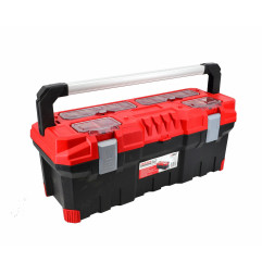 PRO TOOLBOX w/ ALU HANDLE/ REMOVABLE TRAY & LID ORGANISERS 30" 75.2x30x30.4cm 