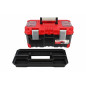 PLASTIC PRO TOOLBOX w/ LID ORGANISERS 20" 49.6x25.8x24cm
