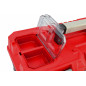 PLASTIC PRO TOOLBOX w/ LID ORGANISERS 20" 49.6x25.8x24cm