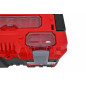 PLASTIC PRO TOOLBOX w/ LID ORGANISERS 20" 49.6x25.8x24cm