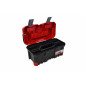 PLASTIC PRO TOOLBOX w/ LID ORGANISERS 20" 49.6x25.8x24cm