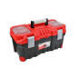 PLASTIC PRO TOOLBOX w/ LID ORGANISERS 20" 49.6x25.8x24cm