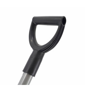 STEEL SAND SHOVEL WITH D-GRIP 24x30cm