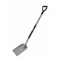 STEEL SAND SHOVEL WITH D-GRIP 24x30cm