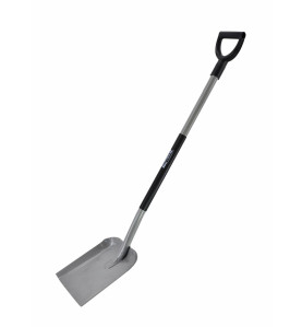 STEEL SAND SHOVEL WITH D-GRIP 24x30cm