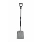 STEEL SAND SHOVEL WITH D-GRIP 24x30cm