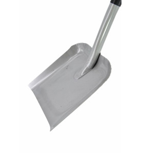 STEEL SAND SHOVEL WITH D-GRIP 24x30cm