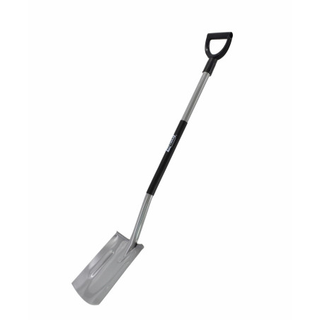STEEL GARDEN SPADE WITH D-GRIP 19x29cm