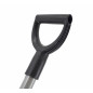 STEEL GARDEN SPADE WITH D-GRIP 19x29cm