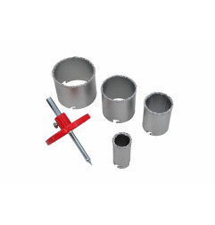 ZESTAW OTWORNIC WOLFRAMOWYCH 6szt. /33-83mm/