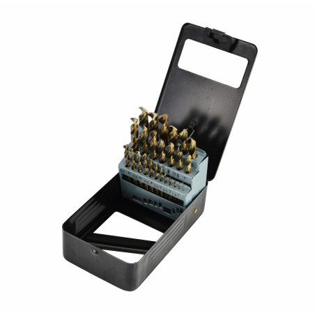 HSS-Co TWIST DRILL BIT SET 25pcs/1-13mm/