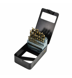 HSS-Co TWIST DRILL BIT SET 25pcs/1-13mm/