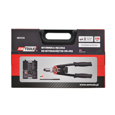 TWO-HAND RIVETER /M5-M12/ CASE