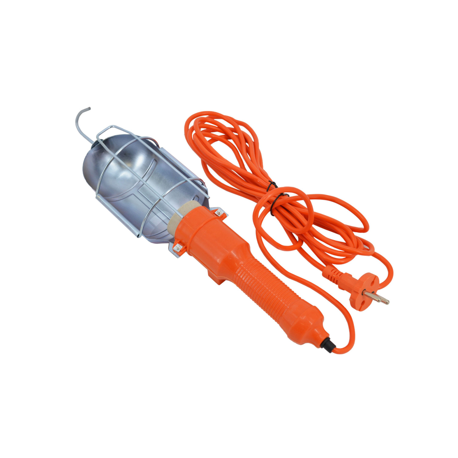 LAMPA WARSZTATOWA POMARAŃCZOWA 220V 5m GUMA LAMPA WARSZTATOWA POMARAŃCZOWA 220V 5m GUMA