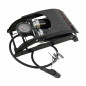 2-CYLINDER FOOT PUMP w/ PRESSURE GAUGE