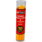 CONSTRUCTION PENCIL R w/ SHARPENER 10pcs YELLOW CONSTRUCTION PENCIL R w/ SHARPENER 10pcs YELLOW