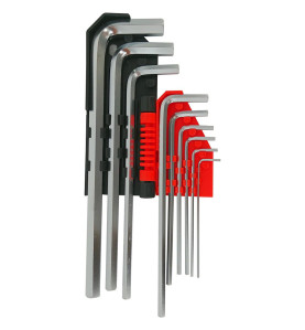 KLUCZE IMBUSOWE BLACK LINE /1,5-10mm/9szt.