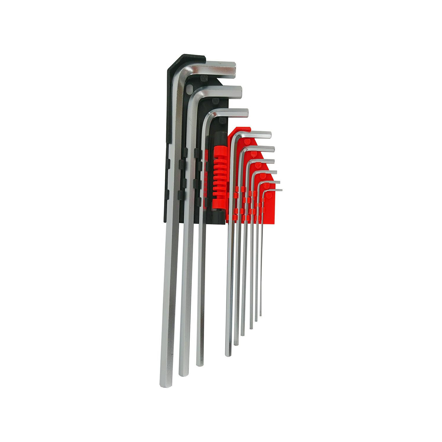 LONG HEX ALLEN KEY SET 9pcs /1.5-10mm/ BLACK LINE