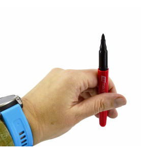 PERMANENT MARKER SET 5pcs/ BLACK