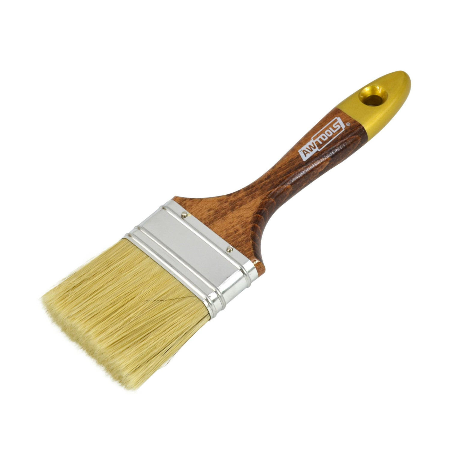 PRO FLAT BRUSH 36mm/ VARNISHED HANDLE