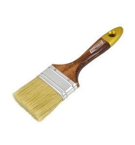 PRO FLAT BRUSH 36mm/ VARNISHED HANDLE