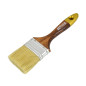 PRO FLAT BRUSH 75mm/ VARNISHED HANDLE PRO FLAT BRUSH 75mm/ VARNISHED HANDLE