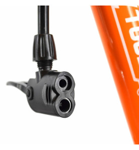 FLOOR PUMP w/ PRESSURE GAUGE 