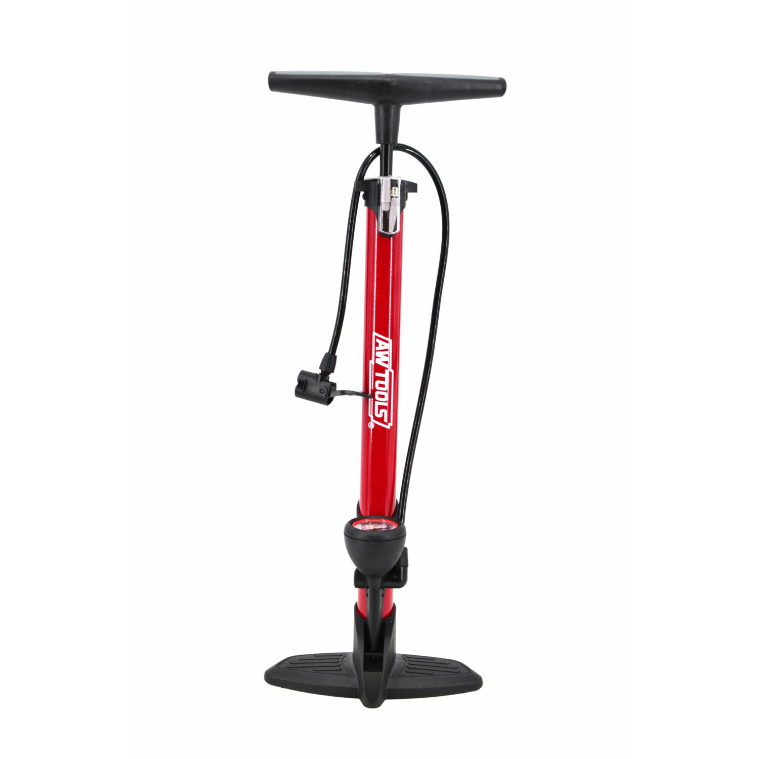 FLOOR PUMP w/ PRESSURE GAUGE 