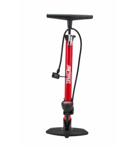 FLOOR PUMP w/ PRESSURE GAUGE 