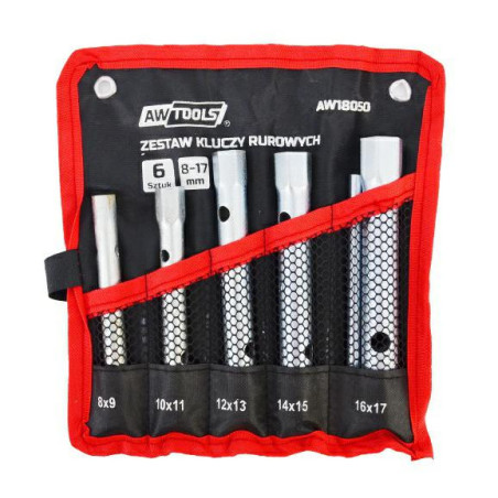 BOX SPANNER SET 8-17mm 6pcs