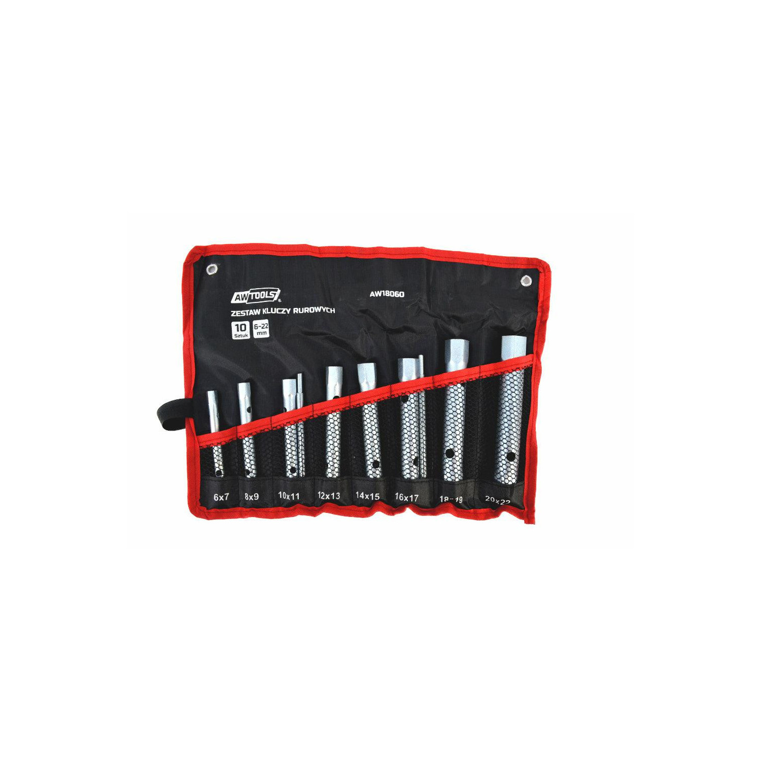 KLUCZE RUROWE 10szt. /6mm-22mm/