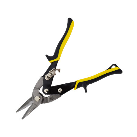 SHEET METAL STRAIGHT CUT AVIATION SNIPS 250mm/ TPR HANDLE