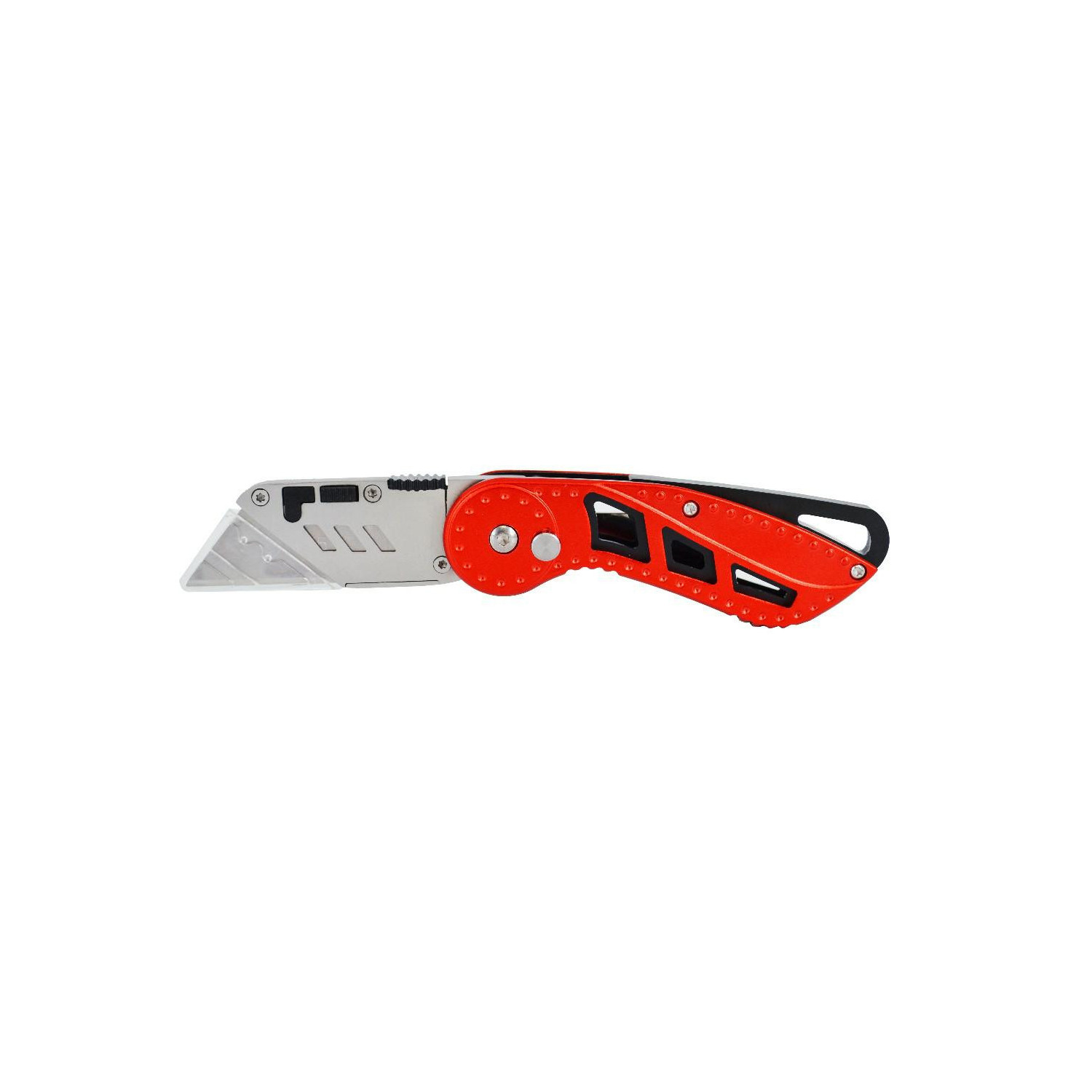 TRAPEZOID FOLDING UTILITY KNIFE 18mm SK5 w/ 5-BLADE