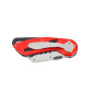 TRAPEZOID FOLDING UTILITY KNIFE 18mm SK5 w/ 5-BLADE