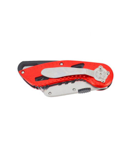TRAPEZOID FOLDING UTILITY KNIFE 18mm SK5 w/ 5-BLADE